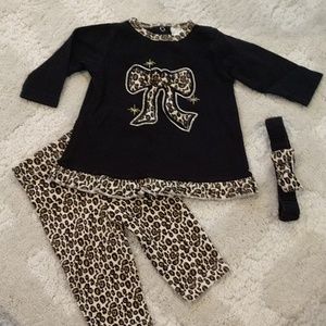 3 piece infant girls set
